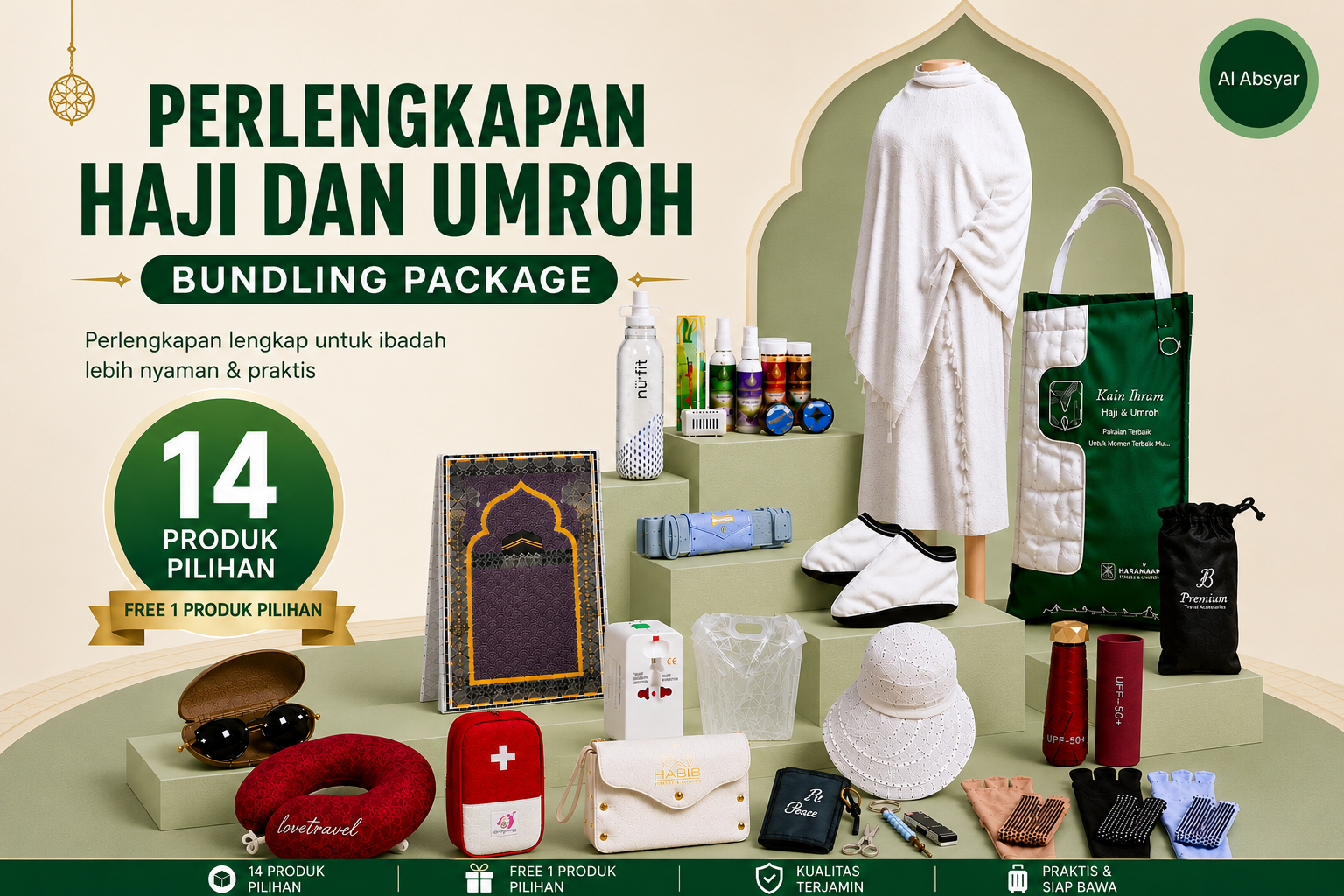 Daftar Perlengkapan Haji dan Umroh yang Wajib Dibawa ke Tanah Suci