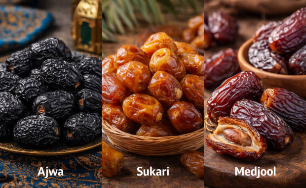 Kurma Ajwa, Sukari, Medjool: Mana yang Paling Sehat dan Lezat?