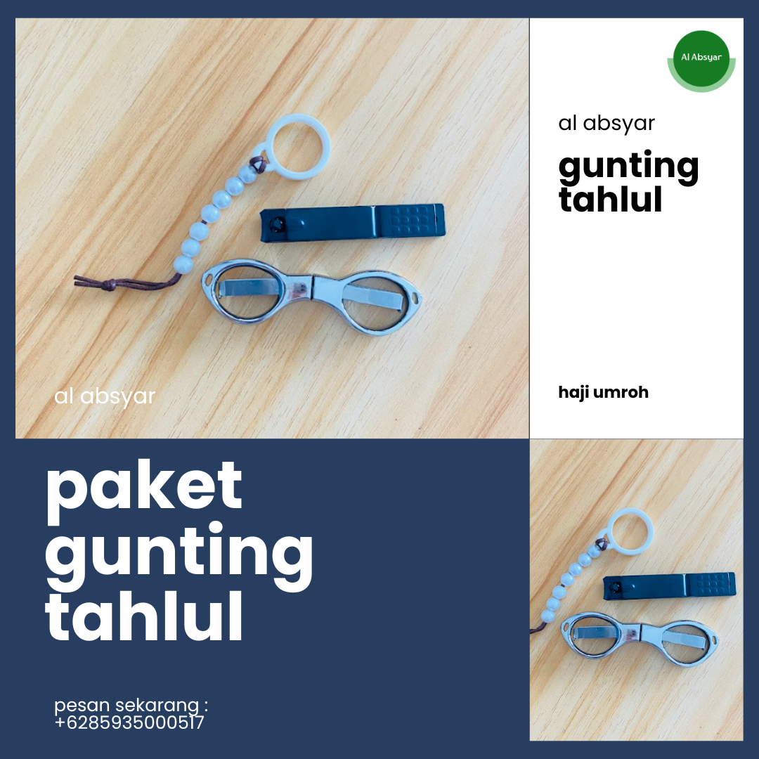 paket gunting tahlul